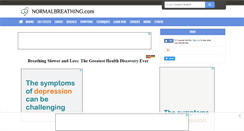 Desktop Screenshot of normalbreathing.com